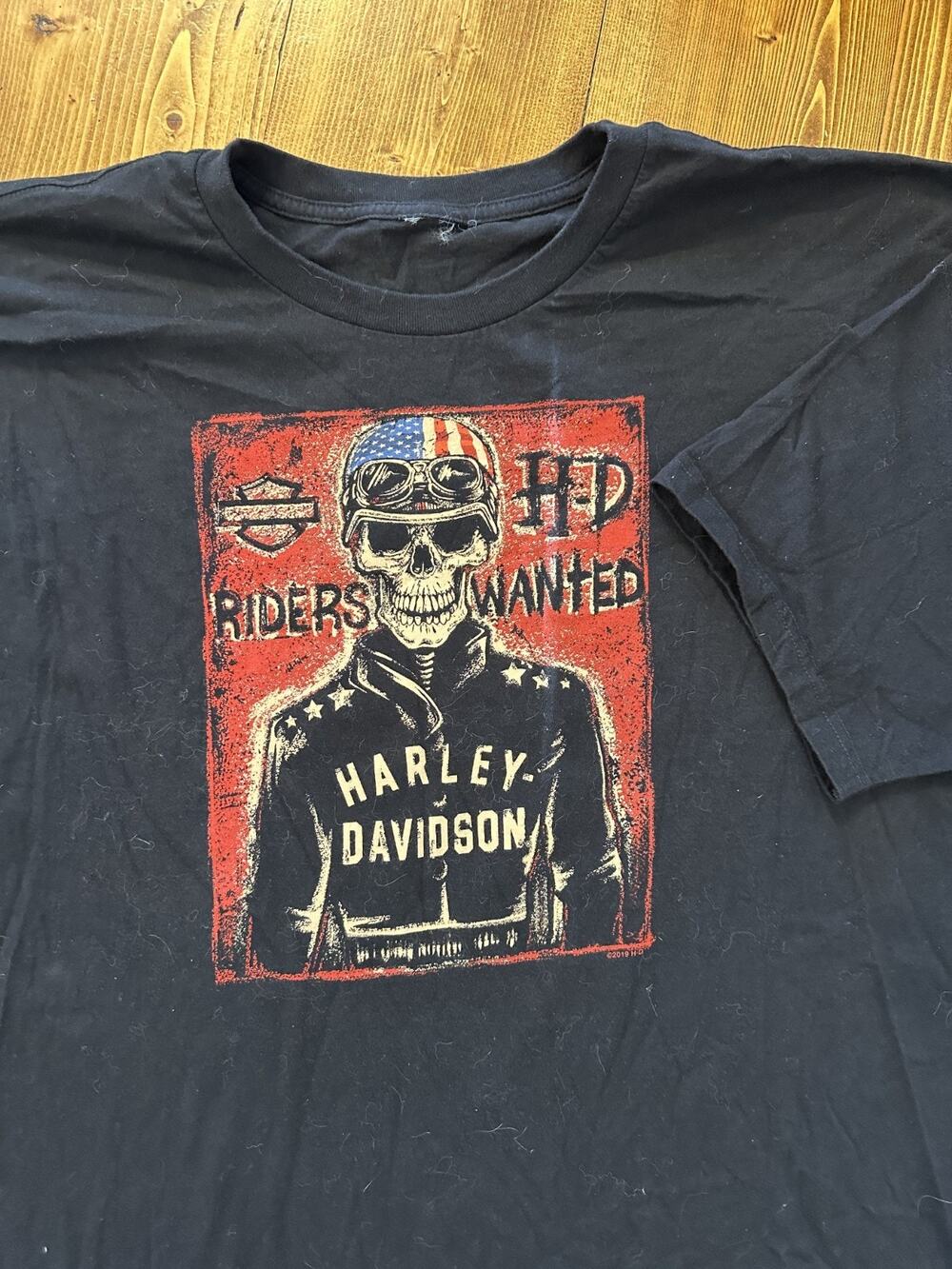 Harley Davidson Motorcycles Florence Kentucky T-Shirt Riders Wanted Black 5XL+